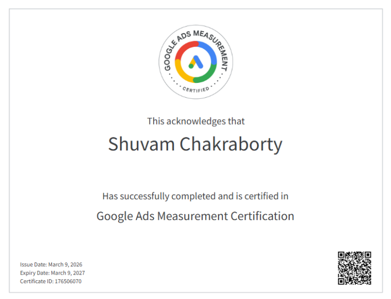 Google Ads Measurement