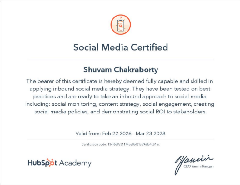 Social media marketing